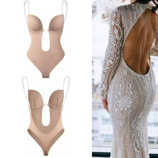 2023  Plunge Backless Body Shaper Bra
