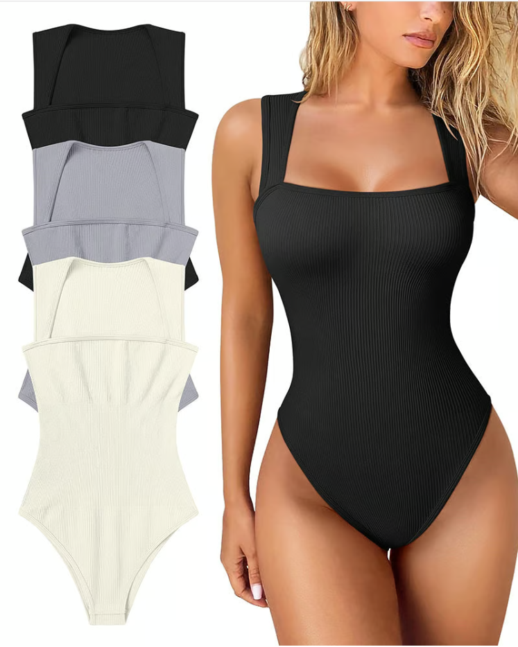 🏆Last Day 🔥Sleeveless Tummy Control Tank Tops Bodysuits