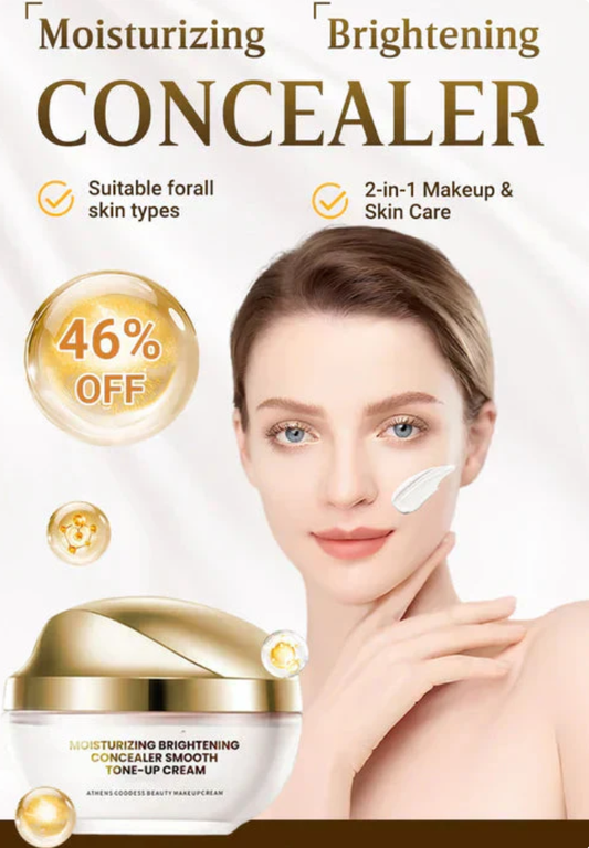 Moisturizing Brightening Concealer Smooth Tone-Up Cream ⨠Buy 1 Get 1 Free