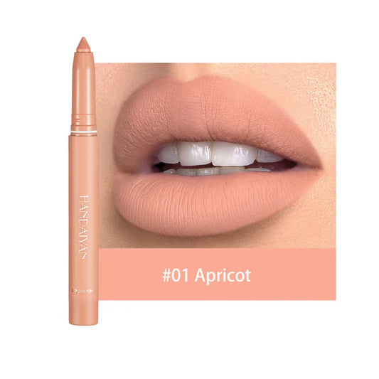 Say Goodbye to Smudges! 💄 Rotating Matte Lipstick Pencils – Long-Lasting, Sharpenable & On Sale Now!