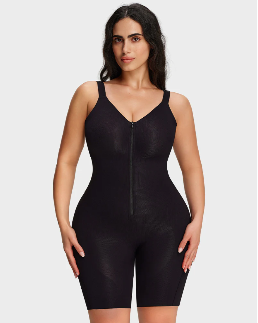 Easyslide™ AirWeave Sculpt Bodysuit "Snatch your waist without overheating, rolling, or bathroom drama."