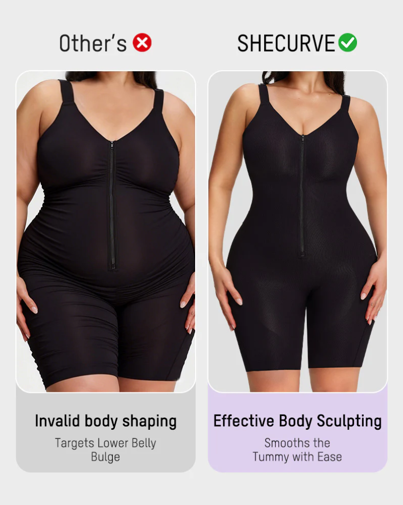 Easyslide™ AirWeave Sculpt Bodysuit "Snatch your waist without overheating, rolling, or bathroom drama."