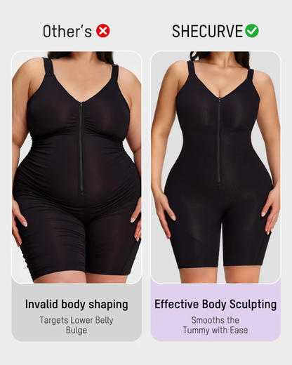 Easyslide™ AirWeave Sculpt Bodysuit "Snatch your waist without overheating, rolling, or bathroom drama."