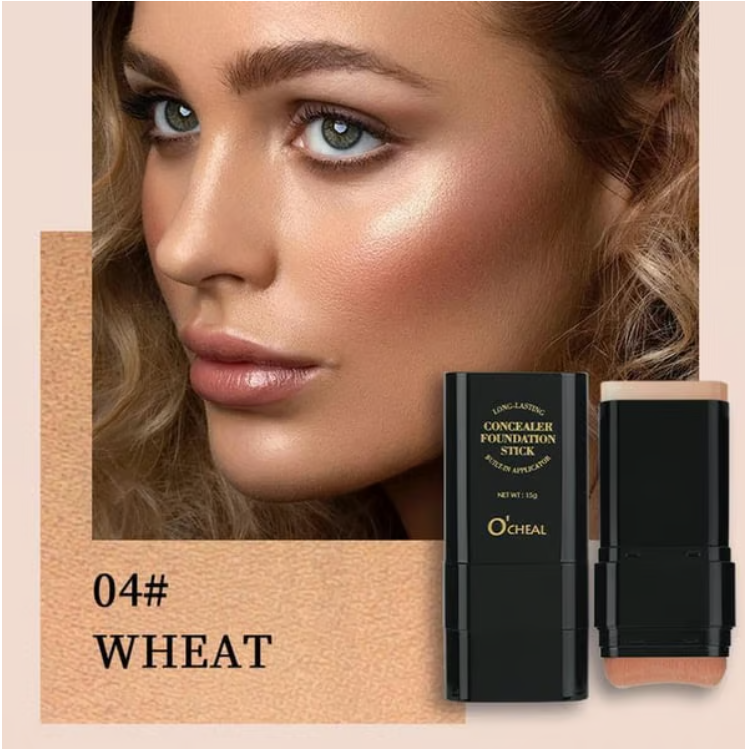 💥Dual-Ended Eraser Foundation Stick: Conceal & Highlight