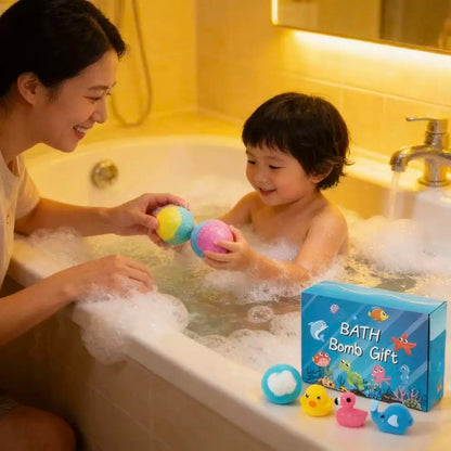 🛁 60% OFF |🌊 Ocean Theme Bath Bombs | 60g*12 Pcs, Foamy Bath Time & Fun Gift Idea ✨
