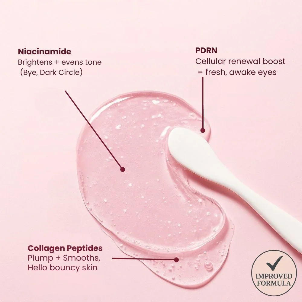 The Peptide Collagen Hydrogel Eye Patch (60 patches) | DEPUFFS UNDER-EYE BAGS IN JUST 10 MINUTES