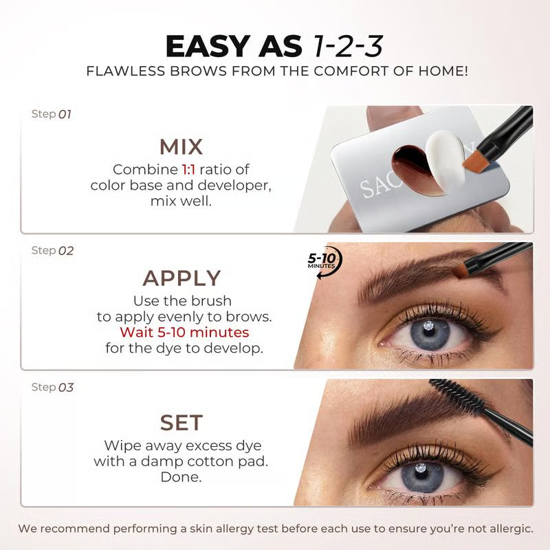 ✨Semi-Permanent Eyebrow Tint Kit 🌟